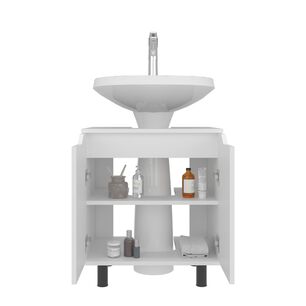 Mueble Para Lavamanos 63x55x41.3 Cm 2 Puertas