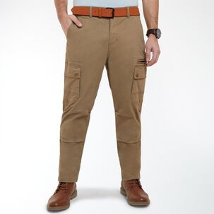 Pantalón Cargo Tiro Medio Regular Hombre Peroe
