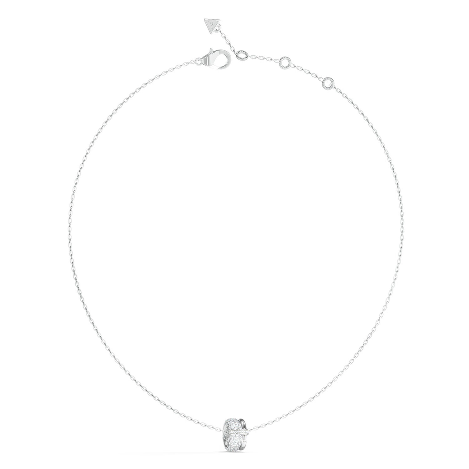 Collar Guess Jubn05195jwrht-u Plateado image number 0.0