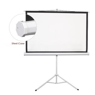 Pantalla Para Proyector - Con Tr&iacute;pode 100" 4:3 Sbrtp100 Brasforma