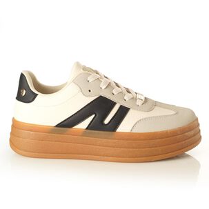 Zapatilla Urbana Mujer Via Uno Black