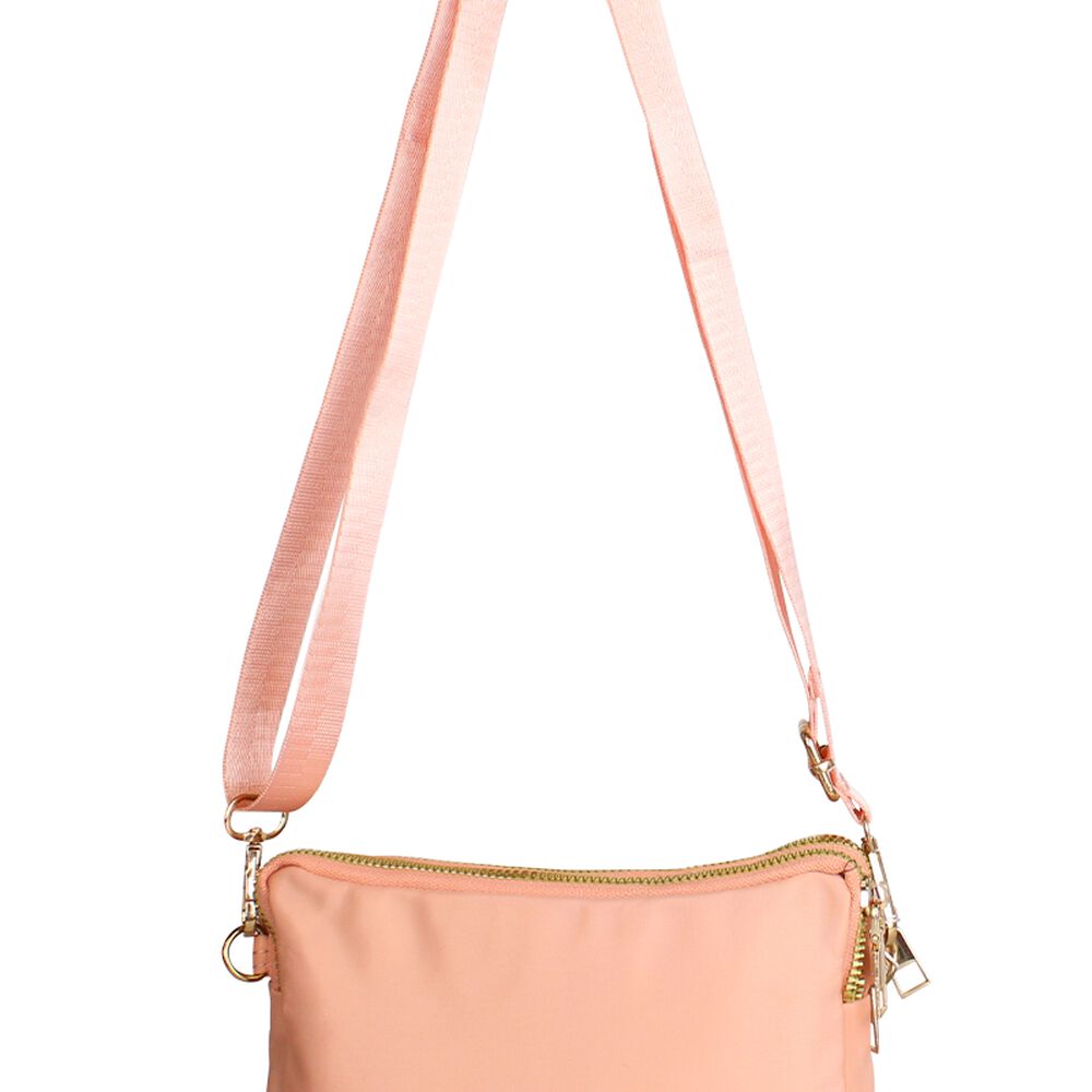 Cartera Bandolera Kim Rosada Anabella Sachi image number 3.0