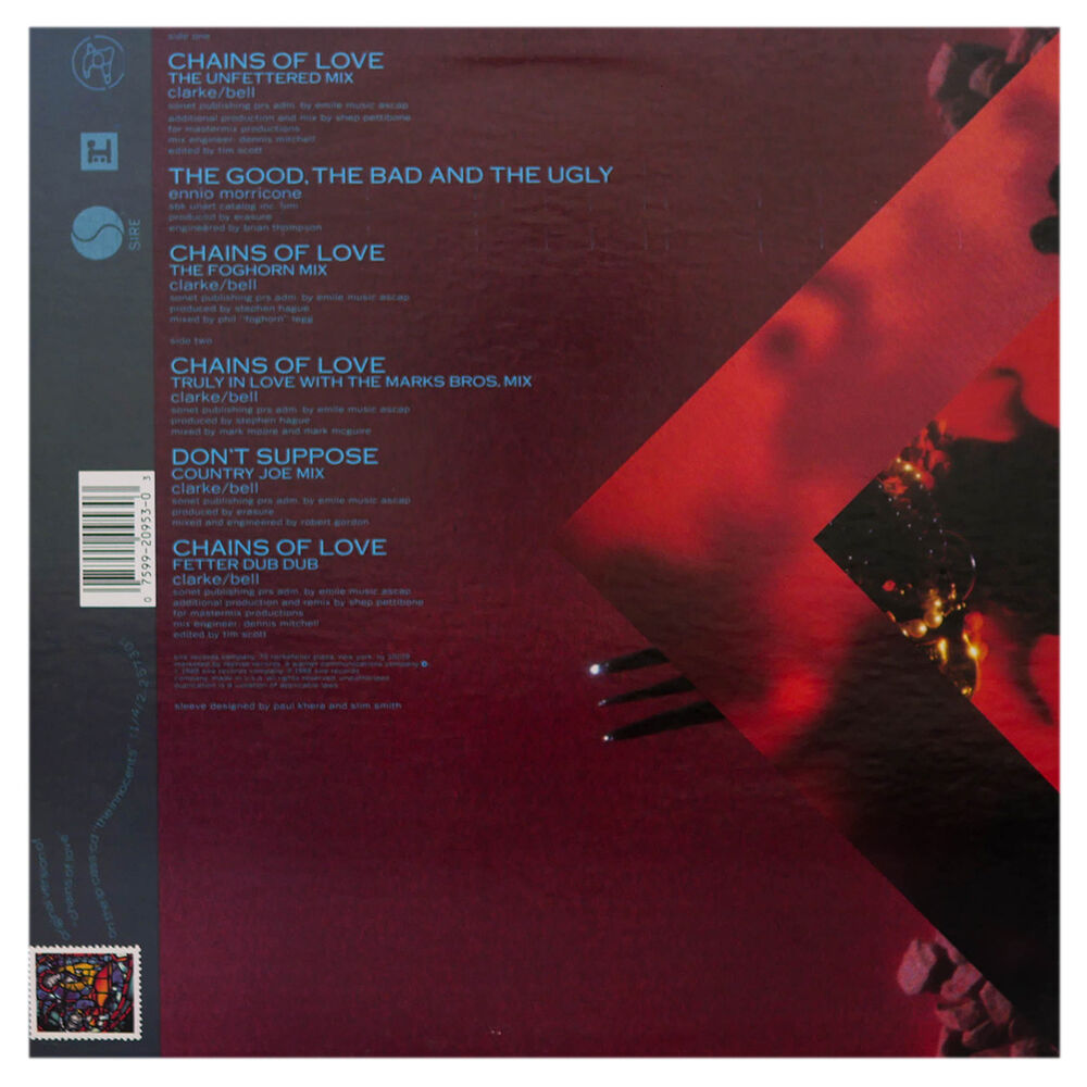 Erasure - Chains Of Love | 12" Maxi Single Usado image number 1.0