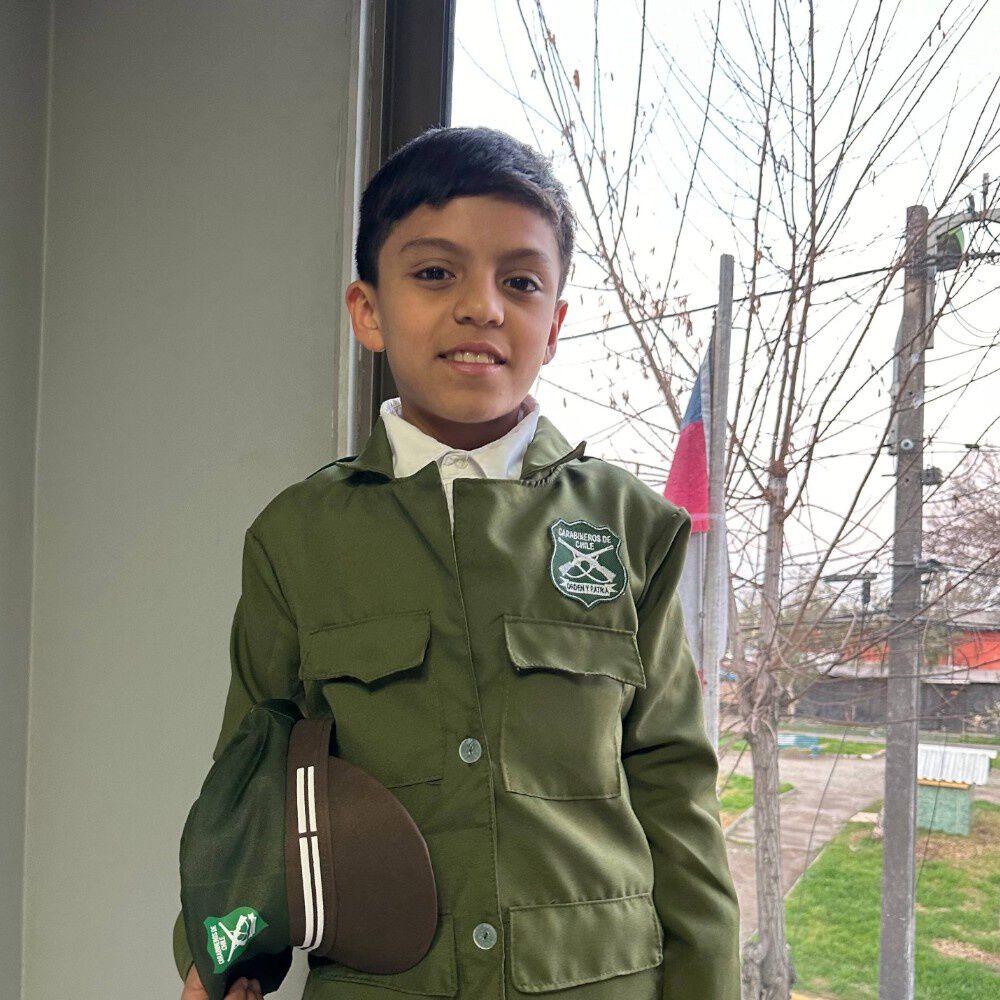 Disfraz Carabinero Policia Chile image number 6.0