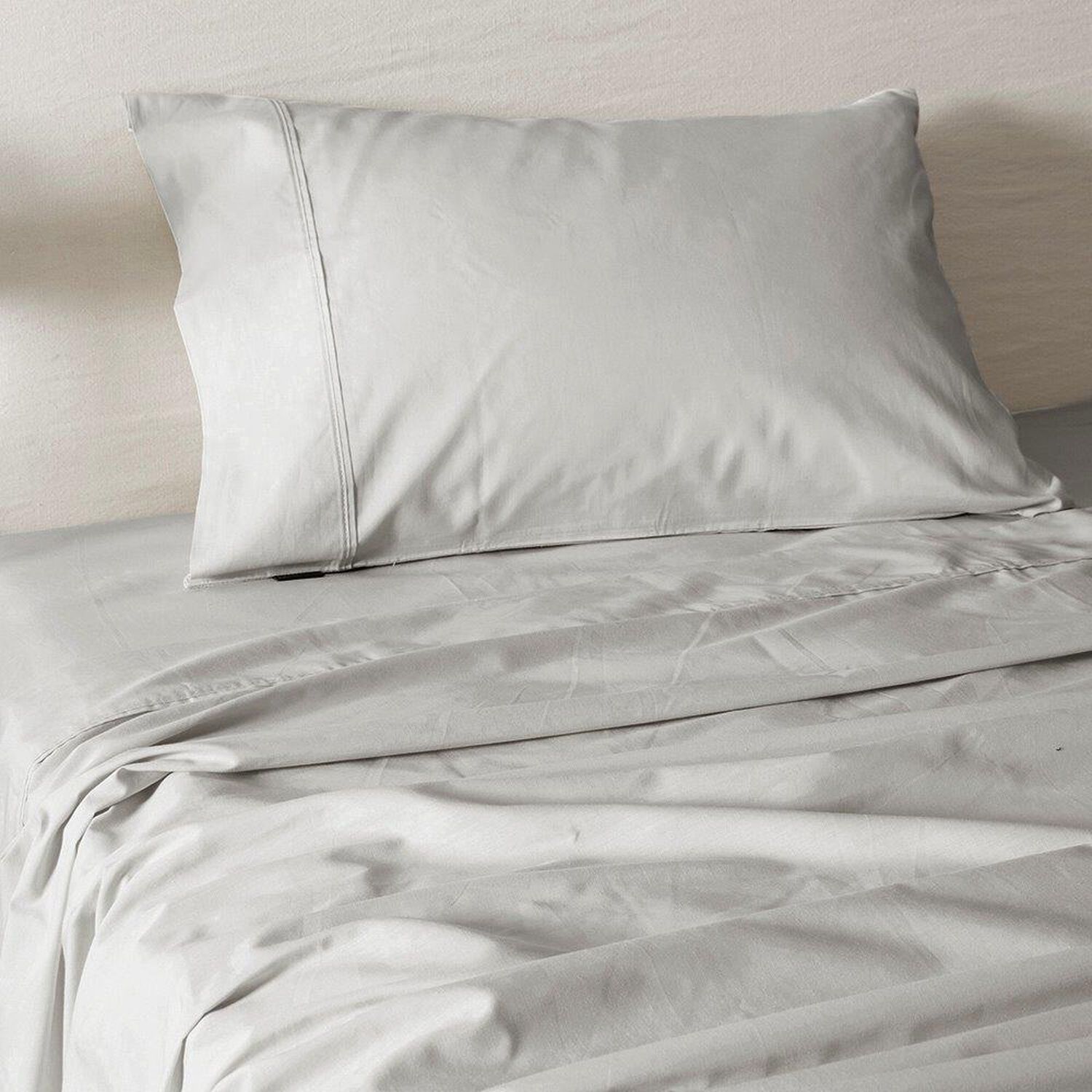 Sabanas Lisa Sohome 180h 1 Plazas Light Gray image number 0.0