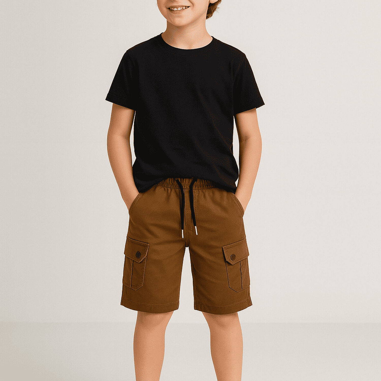 Bermuda Short Casual Cargo Ni&ntilde;os Moda Urbana image number 0.0
