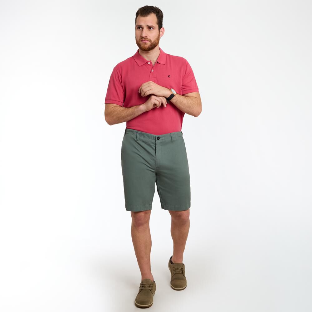 Bermuda Tiro Medio Regular Hombre Herald image number 1.0