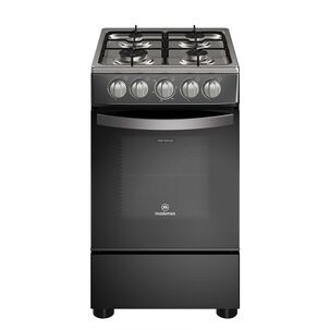 Cocina A Gas 4 Platos Mademsa Limpiaf&aacute;cil Fm4ip Negra