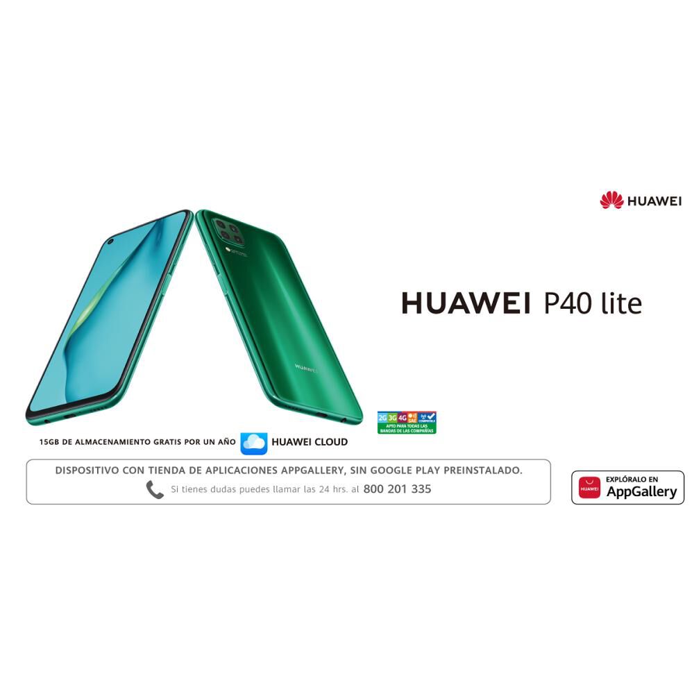 Smartphone Huawei P40 Lite Verde / 128 Gb image number 6.0