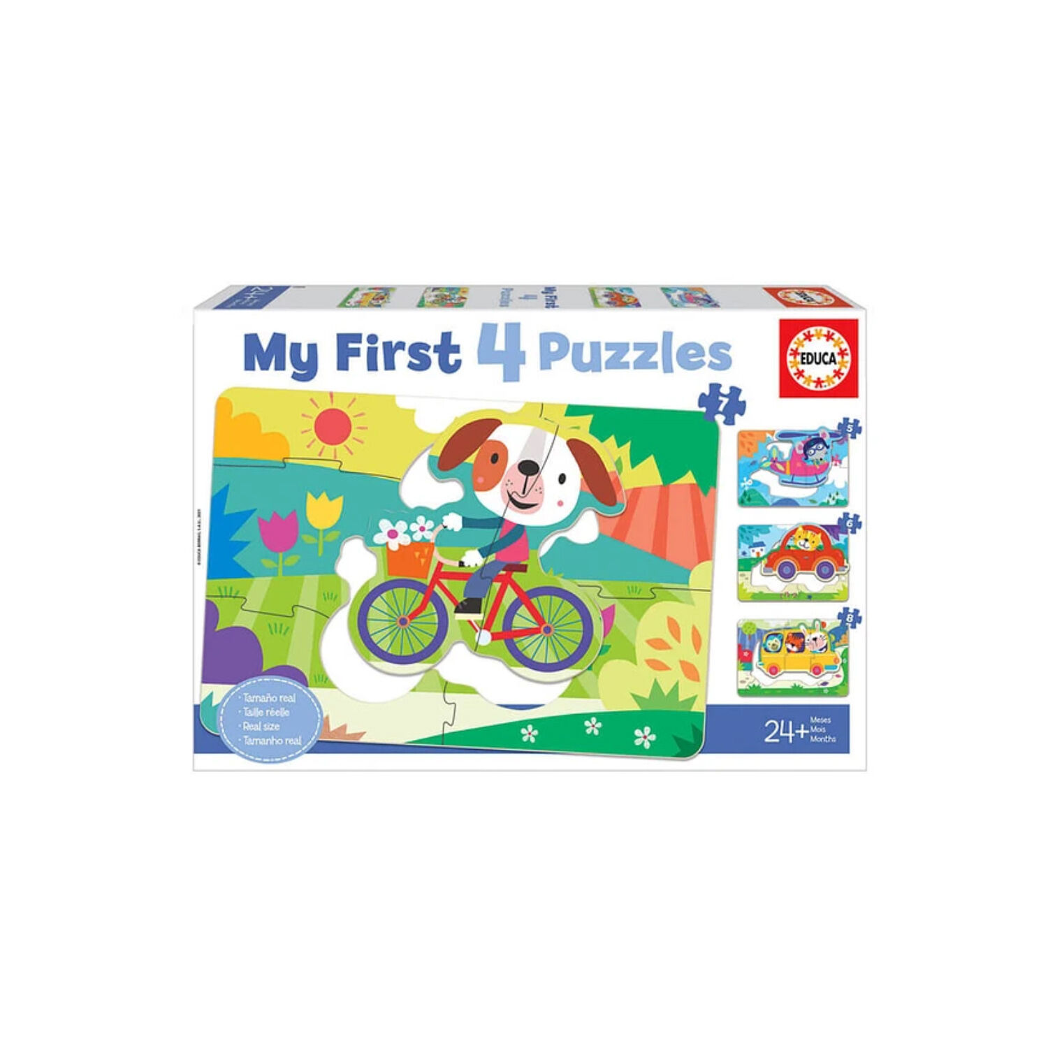 Puzzle Infantil Vehiculos (my First 4 Puzzles) - Ps image number 0.0