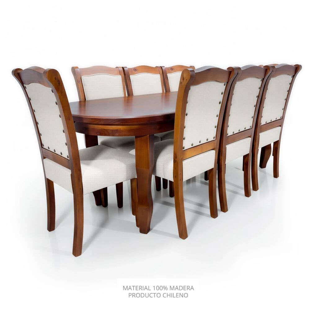 Juego De Comedor Living Factory Lisboa / 8 Sillas image number 2.0