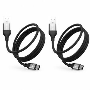 Pack 2 Cable Carga R&aacute;pida 60w Usb A Usb Tipo C Maxell 1.2m