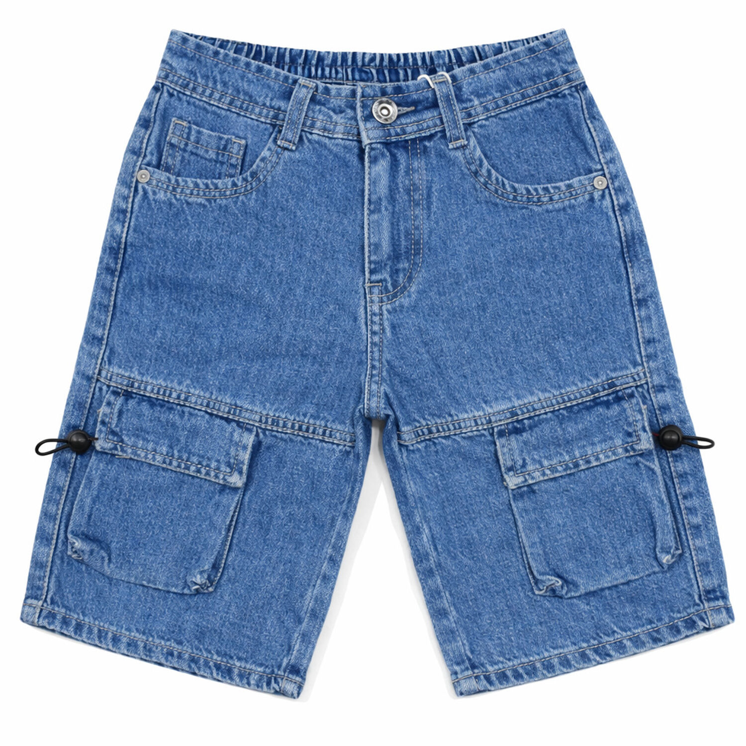 Short Cargo Ni&ntilde;o Con Bolsillos C&oacute;modo Verano image number 2.0