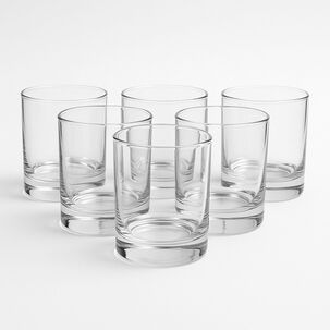 Set 12 Vasos Bajos Manhatan Jugo Whisky Bebidas 340ml
