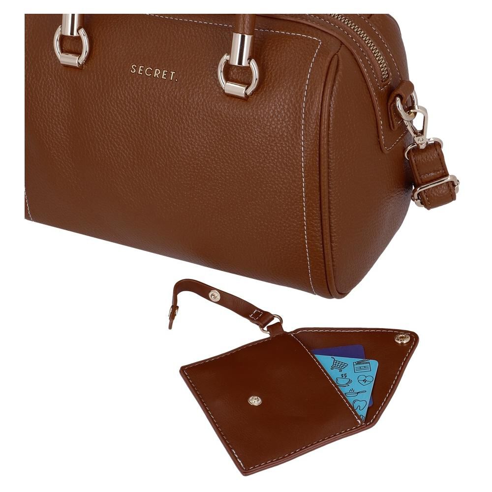 Cartera De Mano Secret Dublin St6 M Caf&eacute; image number 6.0