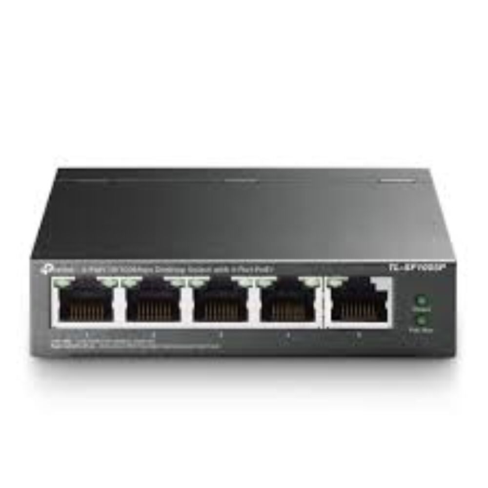 Switch Tp-link Sobremesa De 5 Puertos A 10/100 Mbps Poe image number 0.0
