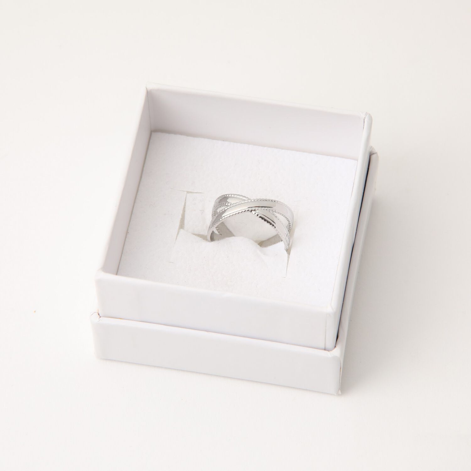 Anillo 19v69 Plateado Mujer Str214 image number 2.0
