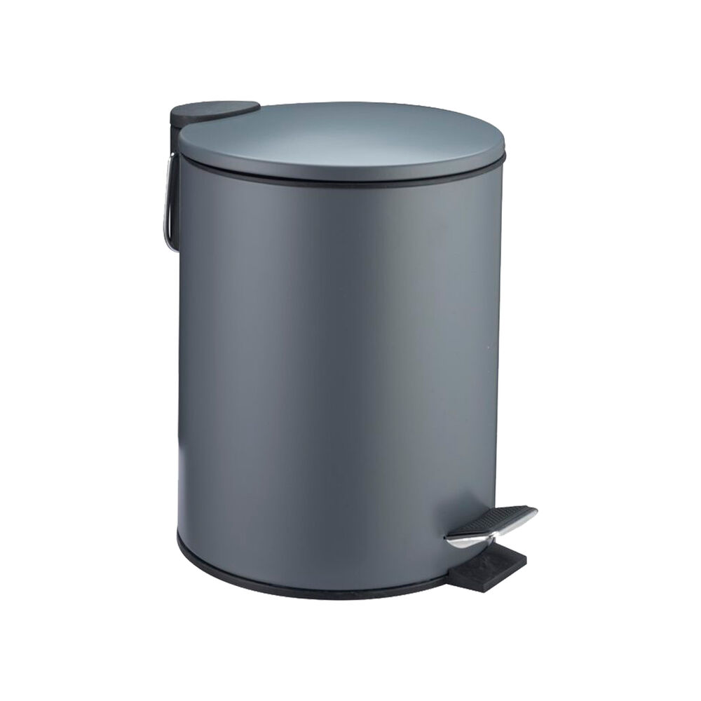 Basurero 3 L Acero Gris image number 0.0
