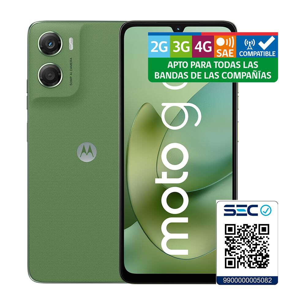 Smartphone Motorola Moto G06 / 256 GB / Verde / Liberado image number 8.0