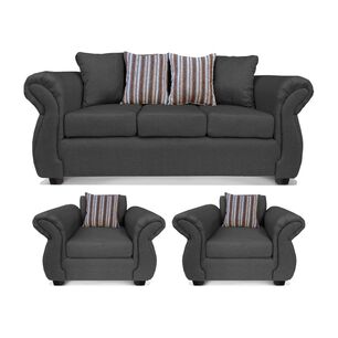 Juego De Living Elegant Detail Monaco / 5 Cuerpos