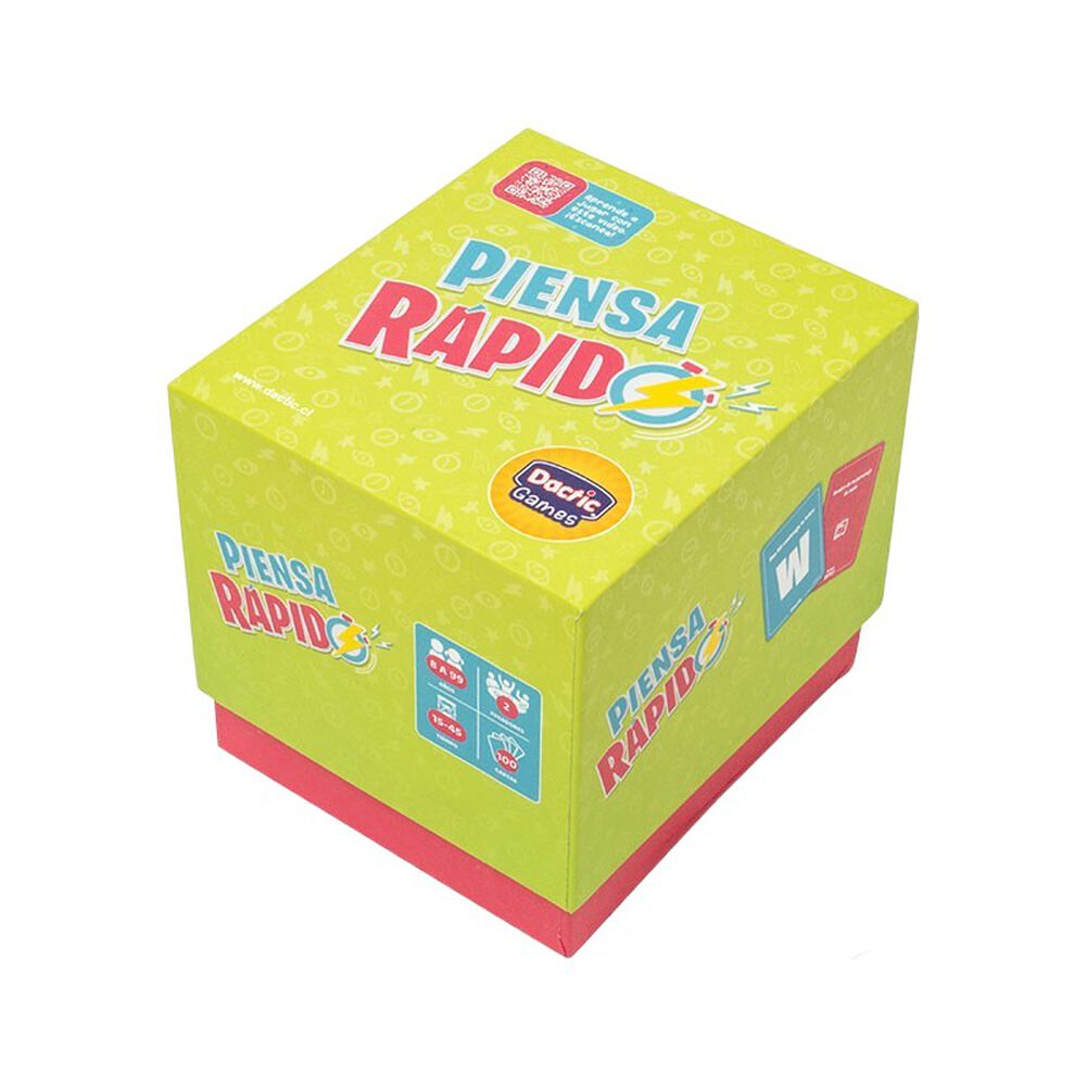 Juego De Mesa Piensa R&aacute;pido Dactic image number 2.0