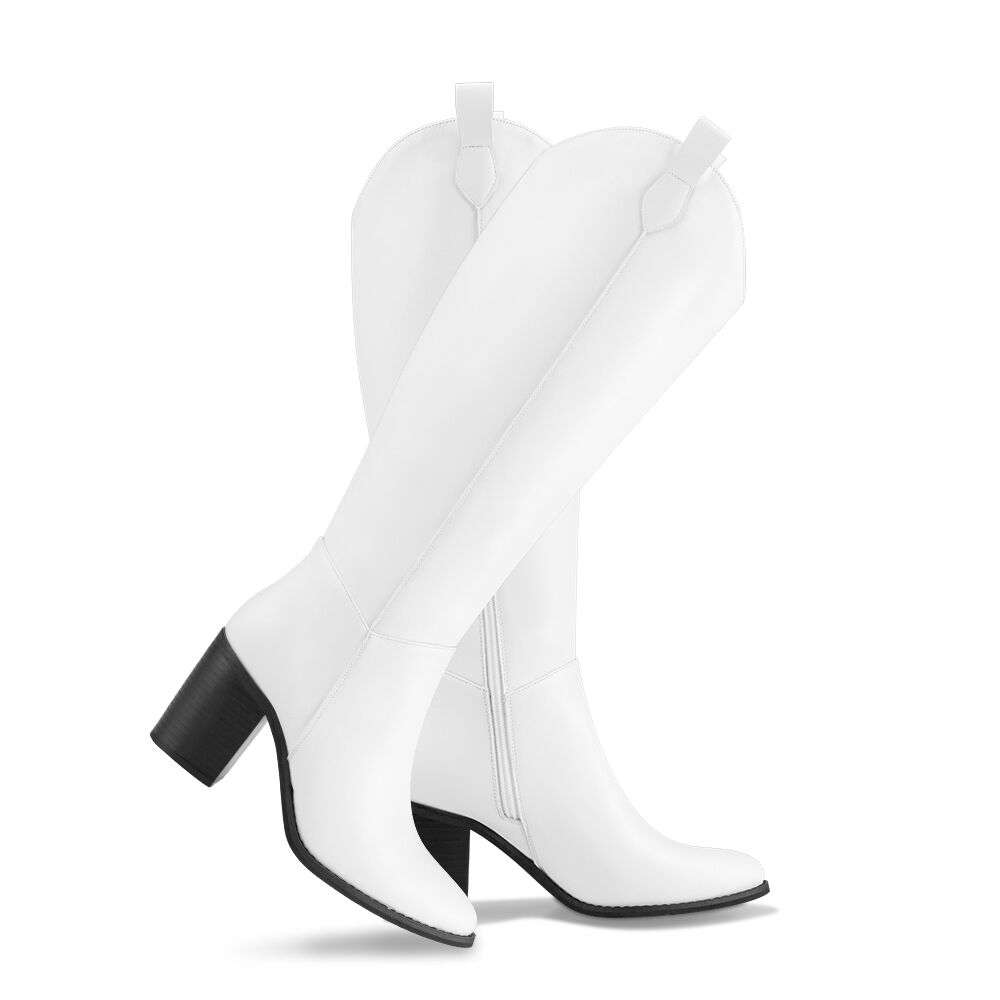 Bota Mujer Ainara Blanco Weide image number 4.0