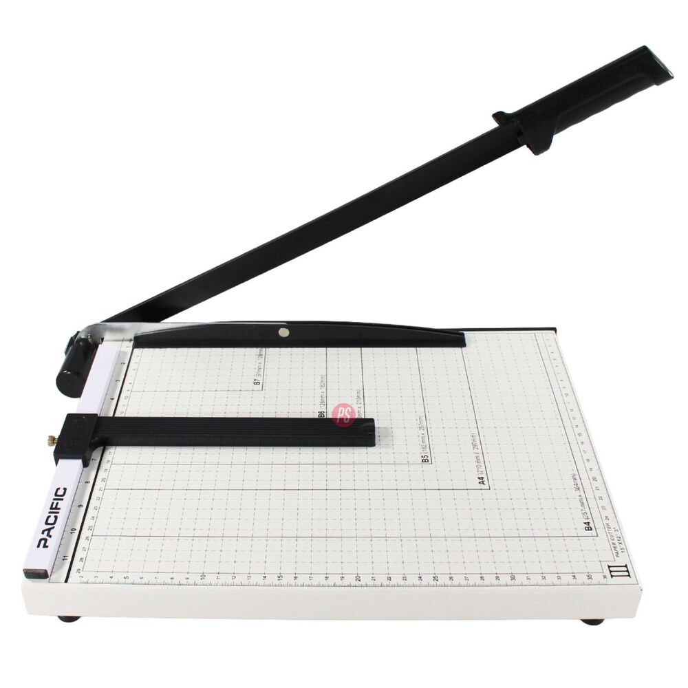 Guillotina A4 Metalica 12 Hojas Con Regla Paralela - Ps image number 1.0