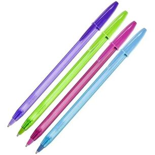 Pack X 4 Blister 4 Bol&iacute;grafos Fashion Surtido Bic