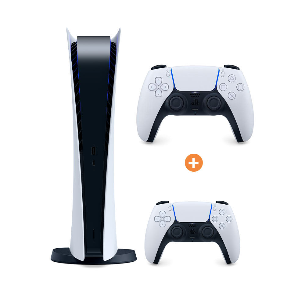 Consola Sony Playstation 5 Digital Edition  + Control Sony Ps5 Dualsense image number 0.0