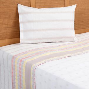 Sábana Mashini 180 Hilos 1.5 Plazas Citrus