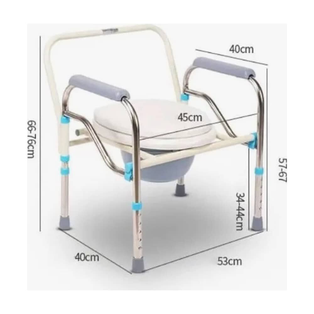 Inodoro Port&aacute;til Plegable Blanco image number 3.0