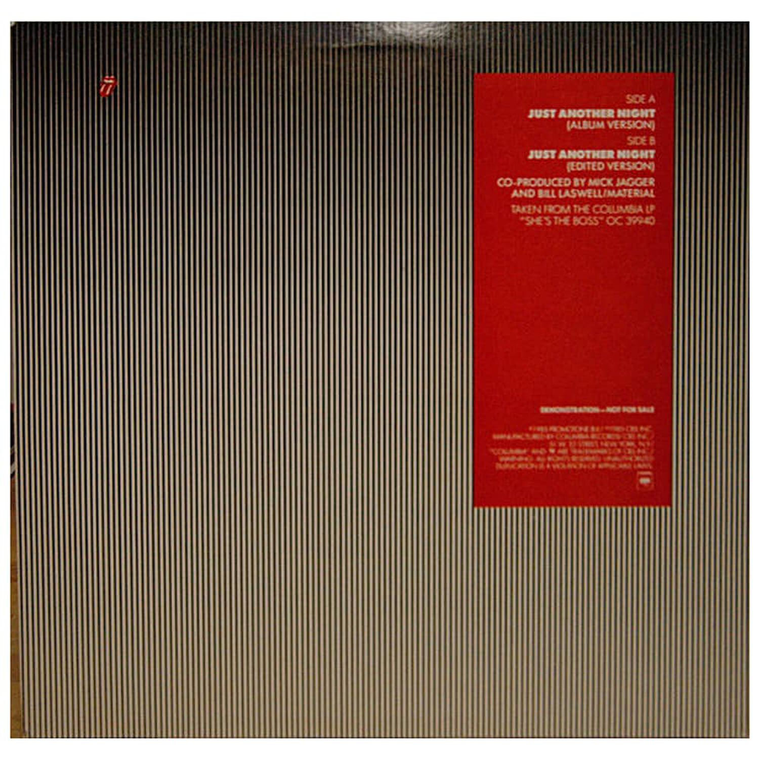 Mick Jagger - Just Another Night | 12" Maxi Single Usado image number 1.0