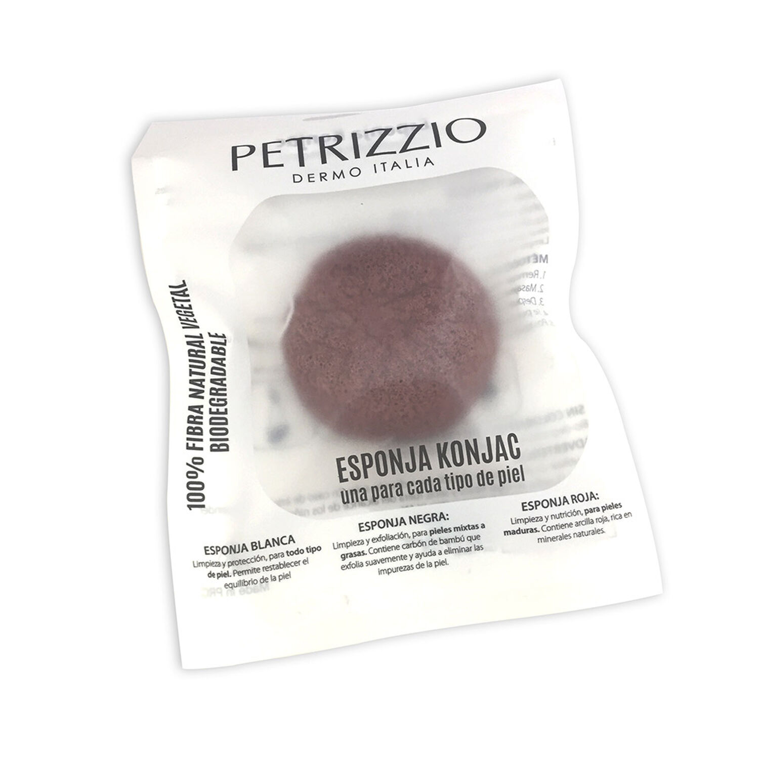 Esponja Konjac Petrizzio Dermo Italia image number 0.0