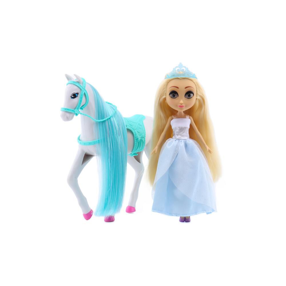 Muñeca Little Bebops 10 Inch Con Caballo Happy Line image number 3.0