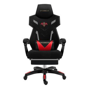 Silla Gamer Reclinable Con Reposapi&eacute;s Moderna Ergon&oacute;mica