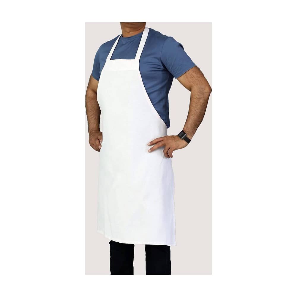 Pack X 4 Pechera Blanca Cocina Gastronomia Con Bolsillo image number 2.0