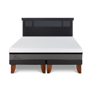 Cama Europea Cic Balance / 2 Plazas / Base Dividida + Respaldo