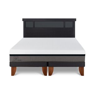 Cama Europea Cic Balance / 2 Plazas / Base Dividida + Respaldo