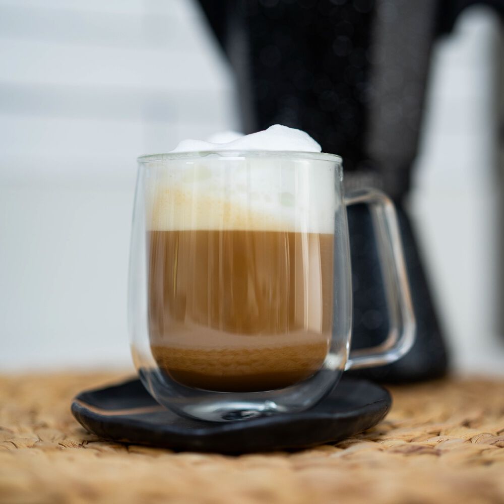 Taza Mug De Vidrio Doble Pared 300 Ml Simplit image number 7.0