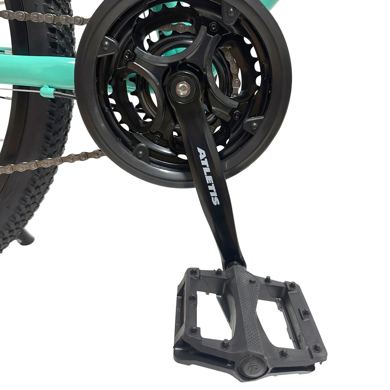 Bicicleta Mountain Bike W Force 26" Mujer Atletis Turquesa image number 4.0