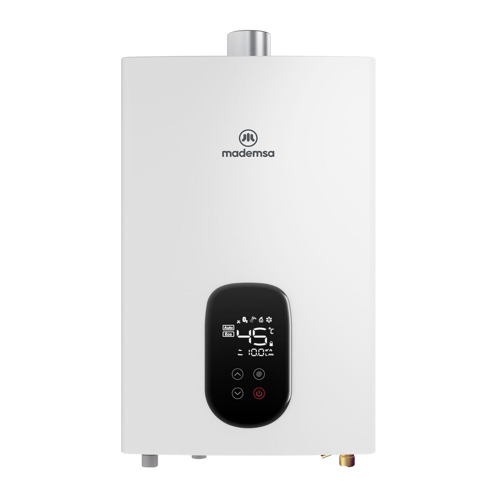 Calefont Mademsa Electrico Ionizado 13 Litros Gas Natural Forced Eco Gn image number 0.0