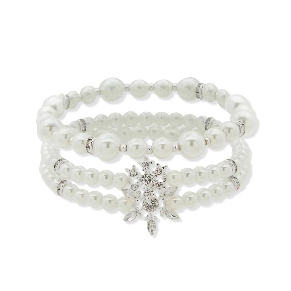 Pulsera Anne Klein Plateada 01b00895 image number 0.0