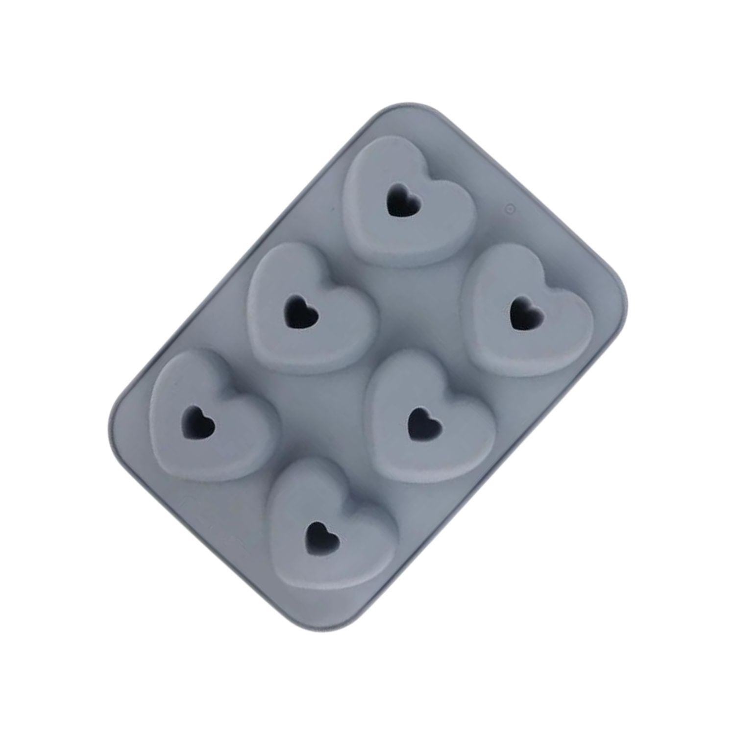 Molde De Silicona 26x18cm Para Hornear Con Figura De Coraz&oacute;n image number 1.0