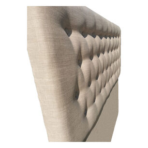 Respaldo Hvm 2p Botone Beige Lino Piso