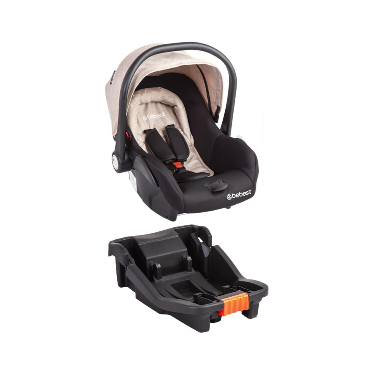 Coche Cuna Travel System Bebesit Taurus Beige image number 3.0