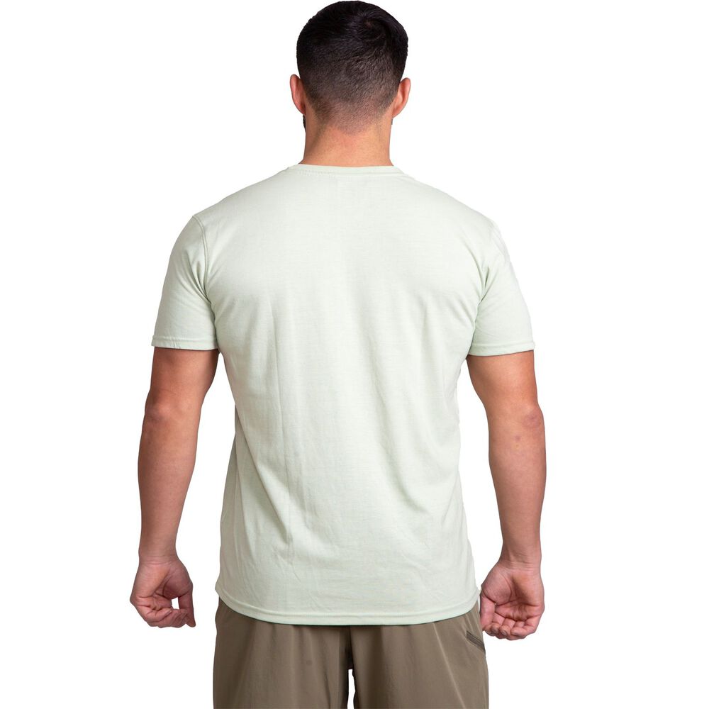 Polera Peak Performance Hombre Akurros Verde Salvia image number 1.0
