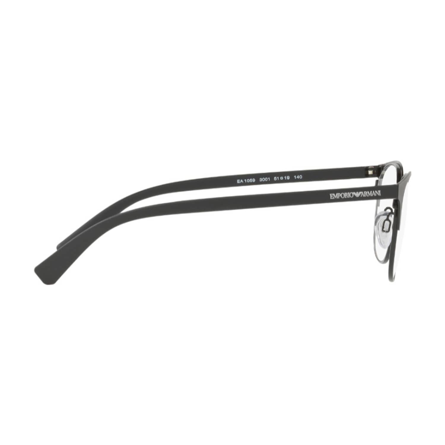 Lentes &Oacute;pticos Negro Mate Emporio Armani image number 9.0