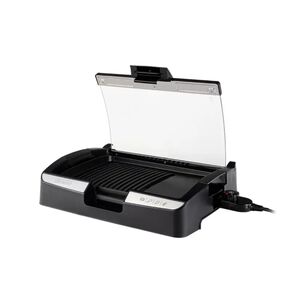 Parrilla Electrica Tapa De Vidrio 1800w 225c Th-224 Thomas