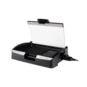 Parrilla Electrica Tapa De Vidrio 1800w 225c Th-224 Thomas
