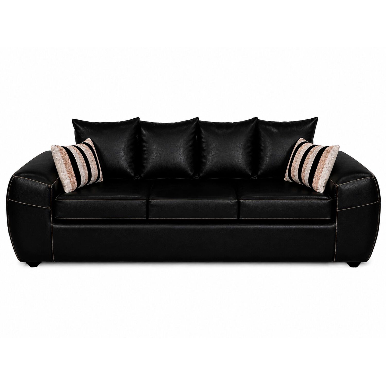 Juego De Living Elegant Detail Houston Pu / 6 Cuerpos image number 2.0